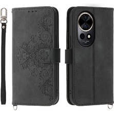 Bdt Shop Huawei Nova 12 Pro Için Flip Case Çoklu Kredi Kartı Yuvaları Darbeye (Yurt Dışından)