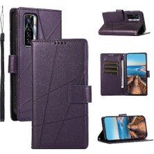 Bdt Shop Tecno Camon 17 Pro Darbeye Üç Kart Yuvaları Kickstand Için Flip Case (Yurt Dışından)