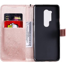 Bdt Shop Oneplus 8 Pro Için Flip Case Darbeye Kapak Pu Deri Kart Yuvası ile (Yurt Dışından)