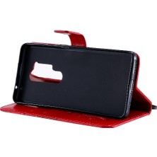 Bdt Shop Oneplus 8 Pro Için Flip Case Darbeye Kapak Pu Deri Kart Yuvası ile (Yurt Dışından)