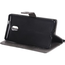 Bdt Shop Kart Yuvası Standı ile Nokia 3 Için Flip Case Pu Deri Flip Kickstand Kapak (Yurt Dışından)