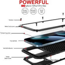 Bdt Shop Iphone 15 Için Kılıf Pro Max 360 Tam Vücut Koruyucu Kapak Açık Spor (Yurt Dışından)