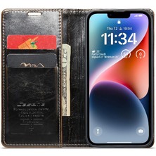 YH Market Iphone 14 Için Flip Case Pro Max Manyetik Cüzdan Kickstand Kart Tutucu (Yurt Dışından)