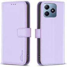 YH Market Realme C63 Cüzdan Deri Çanta Iş Çok Renkli Yuvası Için Flip Case (Yurt Dışından)