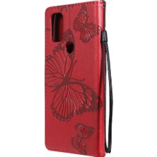 YH Market Oneplus Nord N10 5g Darbeye Kapak Pu Deri Manyetik Için Flip Case (Yurt Dışından)