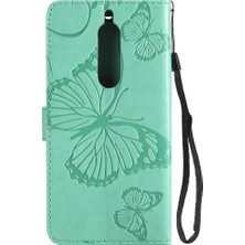 YH Market Nokia 5 Flip Kickstand Darbeye Kapak Manyetik Kapak ile Flip Case (Yurt Dışından)