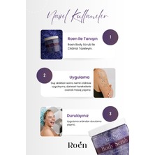 Roen Body Scrub, Besleyici, Arındırıcı, Yenileyici ve Yoğun Nemlendirici Scrub 250ML