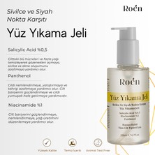 Roen Yüz Yıkama Jeli Sivilce, Siyah Nokta Karşıtı Yüz Yıkama Jeli Salicylic Acid %0,5 Panthenol %1 200ML