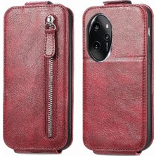 Mellow Shop Fermuarlar Onur Için Flip Case 100 Pro Deri Kılıf Kapak Kapak Cüzdan Fonksiyonu (Yurt Dışından)