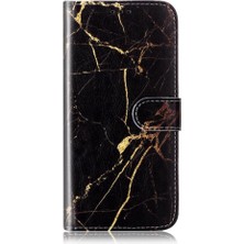 Manyi Mall Xiaomi Redmi Not 12 Pro 5g Için Flip Case Tam Koruma Mermer Desen (Yurt Dışından)