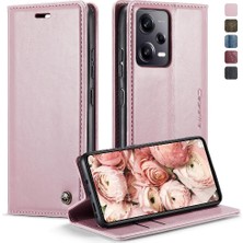 Manyi Mall Xiaomi Poco X5 Pro 5g Için Flip Case Kart Tutucu Çılgın At Pu Deri (Yurt Dışından)