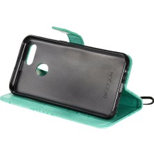 Manyi Mall Oppo A7 Için Flip CASE/A5S Flip Kickstand Kart Yuvası Standı ile Pu Deri (Yurt Dışından)