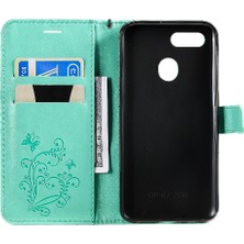 Manyi Mall Oppo A7 Için Flip CASE/A5S Flip Kickstand Kart Yuvası Standı ile Pu Deri (Yurt Dışından)