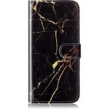 Manyi Mall Samsung Galaxy S9 Artı Manyetik Kart Yuvaları Tutucu Mermer Pu Için Flip Case (Yurt Dışından)