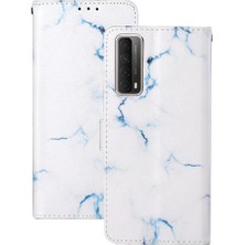 Manyi Mall Huawei P Akıllı 2021 Pu Deri Cüzdan Tam Koruma Kartı Için Flip Case (Yurt Dışından)