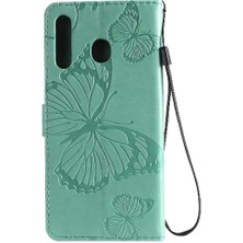 Manyi Mall Samsung Galaxy M30 Manyetik Kapak Flip Kickstand Darbeye Kapak (Yurt Dışından)