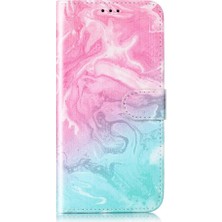 Manyi Mall Samsung Galaxy S9 Artı Manyetik Kart Yuvaları Tutucu Mermer Pu Için Flip Case (Yurt Dışından)