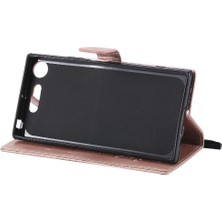 Manyi Mall Sony Xperia Xperia Için Kart Yuvası Standı ile Flip Case Kickstand Pu (Yurt Dışından)