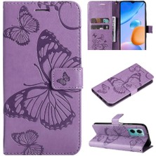 Manyi Mall Xiaomi Redmi Not 11E Için Flip Case Pu Deri Darbeye Kapak Manyetik (Yurt Dışından)