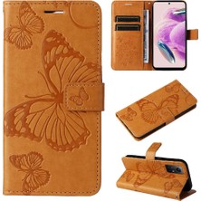 Manyi Mall Xiaomi Redmi Not 12S Için Flip Case 4g Manyetik Kapak ile Kickstand Çevirin (Yurt Dışından)