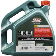 Castrol Magnatec Stop-Start 5W-30 A5 4 Litre Motor Yağı (Üretim Yılı: 2024)