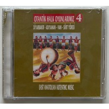 İMM Müzik Otantik Halk Oyunlarımız 4 (Diyarbakır,adıyaman,van,siirt Yöreleri) CD (Jelatininde Sıfır Orjnal Dönem Baskı Cd)