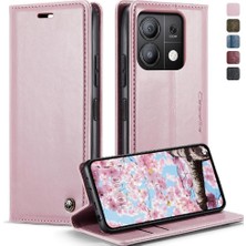 Manyi Mall Xiaomi Redmi Not Için Flip Case 13 Pro 5g Retro Cüzdan Kapak Kickstand (Yurt Dışından)