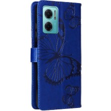 Manyi Mall Xiaomi Redmi Için Flip Case 10 5g Manyetik Kapak Pu Deri Kart Yuvası ile (Yurt Dışından)