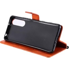 Manyi Mall Sony Xperia5 Ii Flip Kickstand Pu Deri Kart Yuvası ile Flip Case (Yurt Dışından)