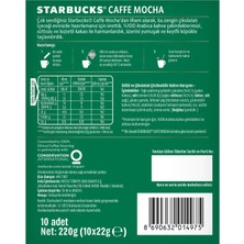 Starbucks Caffe Mocha Premium Kahve Karışımı 22 gr x 40 Adet