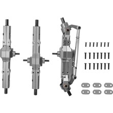 Bearrt Metal Ön Orta Arka Köprü Aks Şanzıman B16 B36 FY004 1/16 Rc Araba Kamyon Yükseltme Parçaları Aksesuarları (Yurt Dışından)