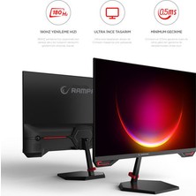 Rampage Crımson CR25R180 25" 180Hz 0.5ms Csot Fast IPS Fhd Freesync/g-Sync Pc Flat Oyuncu Monitörü 