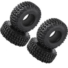 Zeeful 4 Adet 110MM 1.9 Kauçuk Lastik Tekerlek Lastikleri 1/10 Rc Paletli Araba Trx4 D90 Eksenel SCX10 Iı Iıı Redcat (Yurt Dışından)