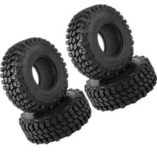 Zeeful 4 Adet 110MM 1.9 Kauçuk Lastik Tekerlek Lastikleri 1/10 Rc Paletli Araba Trx4 D90 Eksenel SCX10 Iı Iıı Redcat (Yurt Dışından)