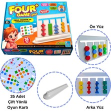 Tor Toys Four Plus Game - Rubik Abaküs Montessori Zeka Oyunu - Eğitici ve Eğlenceli