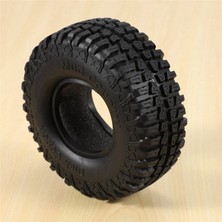 Zeeful 4 Adet 100MM 1.9 Kauçuk Lastik Jant Lastiği 1/10 Rc Paletli Araba Trx4 D90 Eksenel SCX10 Iı Iıı Wraith Redcat (Yurt Dışından)