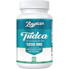 Zingicin Tudca Supplement 1200MG - 60 Veggie Capsules  Made In Usa 3541