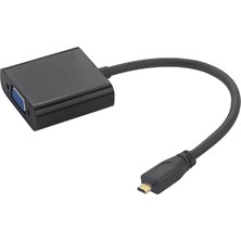 Bearrt Mikro - VGA Adaptör Kablosu 1080P Video Dönüştürücü, Ses Jakı ile Kamera 4 Için USB Güç Kablosu (Yurt Dışından)