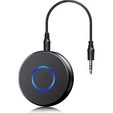 Bearrt Araba Için Bluetooth Ses Alıcısı, Ev/araba Stereo Sistemi Için Rca Aux 3,5 Mm'li Kablosuz Ses Adaptörü (Yurt Dışından)