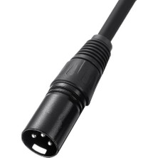 Bearrt 6.35 mm 1/4 Inç Erkek - Xlr Erkek Ses Stereo Mikrofon Kablosu - Erkek - Xlr Erkek Dengeli Hoparlör Mikrofon Kablosu, 1 Metre (Yurt Dışından)