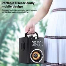 Bearrt T3 Bluetooth Hoparlörler Taşınabilir Sütun Yüksek Güçlü 3D Stereo Subwoofer Müzik Merkezi Desteği Aux Tf Fm Radyo Hıfı (Yurt Dışından)