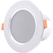 Bearrt 8ohm 10W Banyo Tavan Hoparlörü Arka Plan Müzik Sistemi Nem Geçirmez Alüminyum Kutu Moda Tavan Içi Hoparlör (Yurt Dışından)