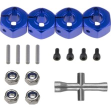 Zeeful Metal 12MM Altıgen Tekerlek Göbeği Adaptörü Flanşlı Kilit Somunu Anahtarı 1/10 Slash Vxl 2WD Rc Araba (Yurt Dışından)