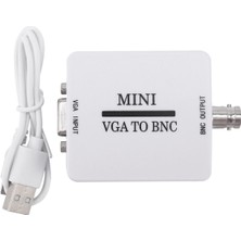 Bearrt VGA Bnc Video Dönüştürücü Dönüştürücü Kutusu Kompozit VGA Bnc Adaptörü Dönüştürücü Dijital Switcher Kutusu Hdtv Monitör Için (Yurt Dışından)