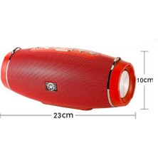 Bearrt Su Geçirmez Dış Mekan Hıfı Hoparlör Kablosuz Bluetooth Hoparlör Subwoofer Ses Kutusu Desteği Fm Radyo Tf Mp3 Çalar (Mavi) (Yurt Dışından)