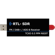 Bearrt RTL2832U Rtl Sdr Alıcı R820T2 USB Rtl-Sdr Dongle, 0.5ppm Tcxo Sma Mjzsee A300U ile (Yurt Dışından)