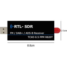 Bearrt RTL2832U Rtl Sdr Alıcı R820T2 USB Rtl-Sdr Dongle, 0.5ppm Tcxo Sma Mjzsee A300U ile (Yurt Dışından)