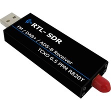 Bearrt RTL2832U Rtl Sdr Alıcı R820T2 USB Rtl-Sdr Dongle, 0.5ppm Tcxo Sma Mjzsee A300U ile (Yurt Dışından)