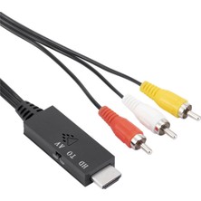 Bearrt Rca - Uyumlu Dönüştürücü, Av - Uyumlu Kablo, Pc, Dizüstü Bilgisayar, Tv Için Pal Ntsc'yi Destekleyen Adaptör (Yurt Dışından)