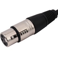 Bearrt Pin Xlr Dişi Rca Dişi Jack Kurşun Ses Kompozit Uzatma Adaptör Kablosu Konektörü Mikrofon Amplifikatör Için (Yurt Dışından)